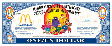Mcdonalds Gift Certificate Ukrobstep Com