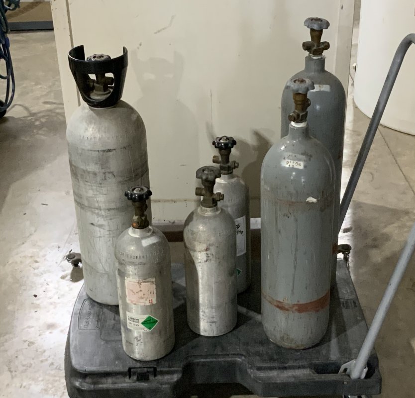 CO2 tanks for sale