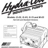 Wanner D/G-03 Pump Parts Manual