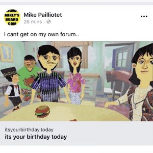 Happy Birthday Mikey P